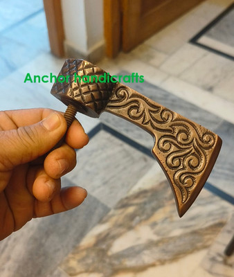 Nautical Handmade Antique Axe Handle classic wooden Walking stick handle
