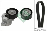 Schaeffler INA Keilrippenriemensatz 529 0349 10 FüR Opel Tourer P12 Astra Zafira
