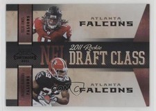 2011 Playoff Contenders Draft Class Black 2/50 Julio Jones Jacquizz Rodgers 14ij