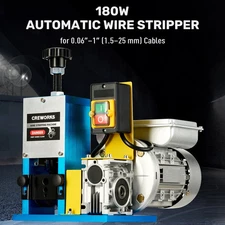 CREWORKS Electric Wire Stripping Machine 0.06-1 Automatic Copper Stripper