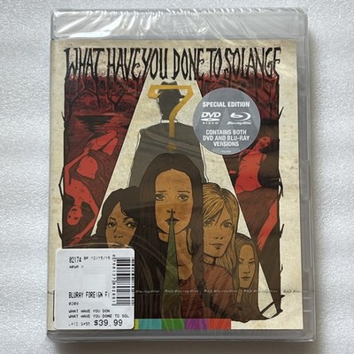 What Have You Done to Solange? (Arrow Video Blu-ray+DVD) New Factory Sealed OOP