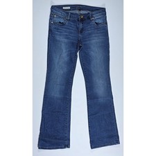KUT from the Kloth Natalie High Rise Bootcut Petite Jeans Blue Denim 2P