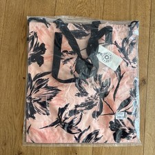 Kipling NEW HIPHURRAY  Large Foldable Tote - Coral Flower RRP £34