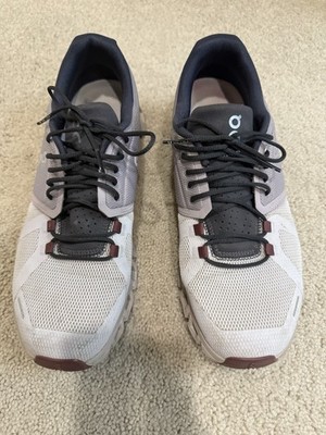 Women s On Cloud Size 9.5 White/maroon/navy FVO YL 59.98157