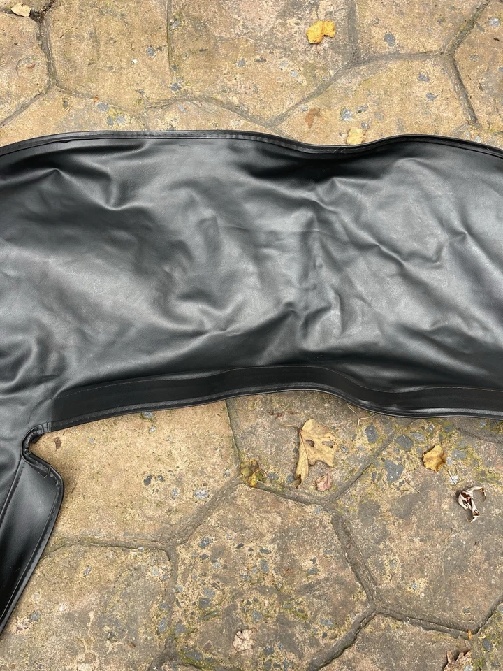 1983-1989 Ford Mustang Fox Body conversível top bota desfile capa OEM preta - Imagem 3 de 4
