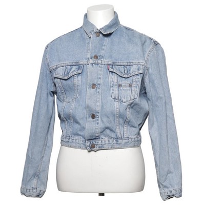 Levi Strauss & Co, Jeansjacke, Herren, Größe: M, Blau, Baumwolle, Einfarbig #Jjv