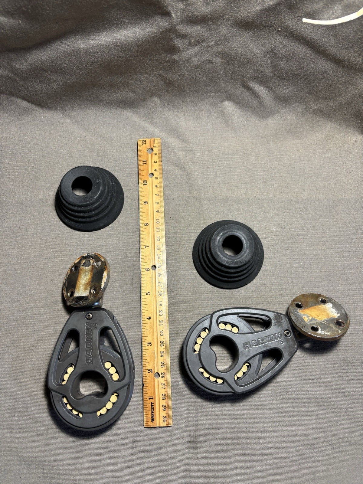 Harken 75mm  Aluminum Standup Block