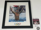 CAELEB DRESSEL SIGNED FRAMED AND MATTED 8X10 PHOTO OLYMPICS SWIMMER JSA COA — photo 1