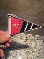 POLO RALPH LAUREN PATCHES BRAND NEW ANCHOR NAUTICAL FLAG PATCH NEW RL 69