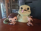 Funko POP! Star Wars JABBA THE HUTT, SLAVE LEIA & SALACIOUS B CRUMB 3 Pack Loose