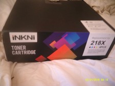InkNI 218X Toner Cartridges 4 Pack High Yield No Chip Replacement for HP 218X