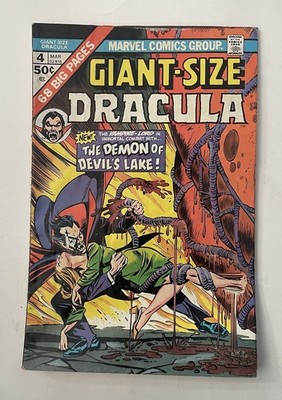 Giant-Size Dracula #4 Marvel 1975 David Kraft Don Heck Story