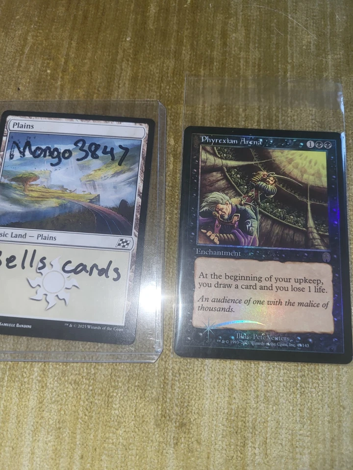 1x Phyrexian Arena - FOIL LP English Apocalypse MTG Magic - Image 3 of 3