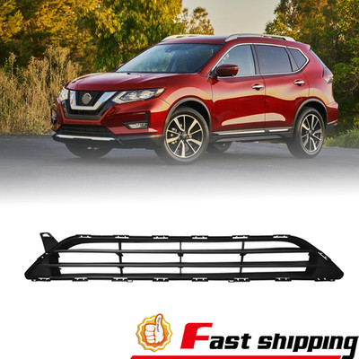 NEW Front Bumper Lower Grille Black Grill For 2017 2018 2019 2020 Nissan Rogue