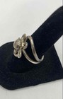 Sterling Silver Daisy Floral Ring 6.8g — photo 3