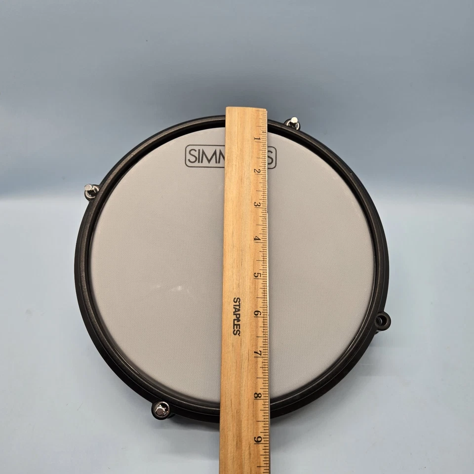 SIMMONS TITAN TOM БАРАБАННАЯ ПОДСТАВКА • T20PAD8 электронная барабанная установка часть 10» черный работает - Изображение 2 из 4