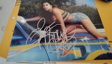 Mickie James Signed 8x10 Sexy Photo WWE Divas