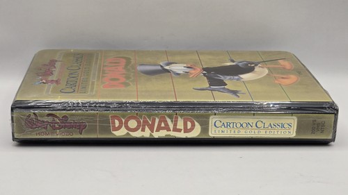 Donald Duck (VHS, 1984) Disney Limited Gold Edition Cartoon Classics NEW SEALED - Picture 4 of 9
