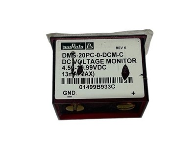 MURATA Digital Panel Mount Volt Meter Red L.E.D. DMS-20PC-0-DCM-C 4.5-19.99VDC