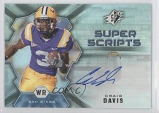 2007 SPx Super Scripts Craig Davis #SS-CD Auto 2eu