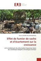 Olivier Zagabe Mulumeoderhwa | Effet De Fumier De Vache Et D'éCartement Sur...