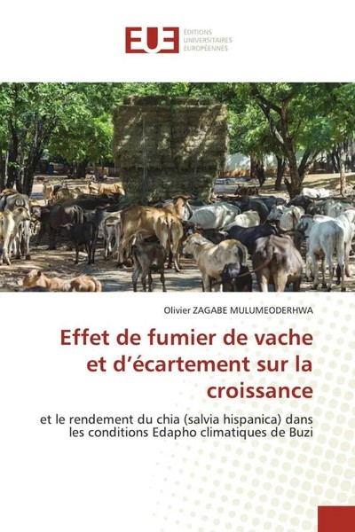 Olivier Zagabe Mulumeoderhwa | Effet De Fumier De Vache Et D'éCartement Sur...-image
