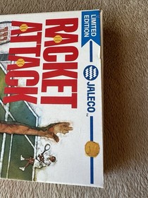 1988 NES Jaleco Racket Attack Box CIRCLE SOQ Rev-A + Game NO SLEEVE NO MANUAL
