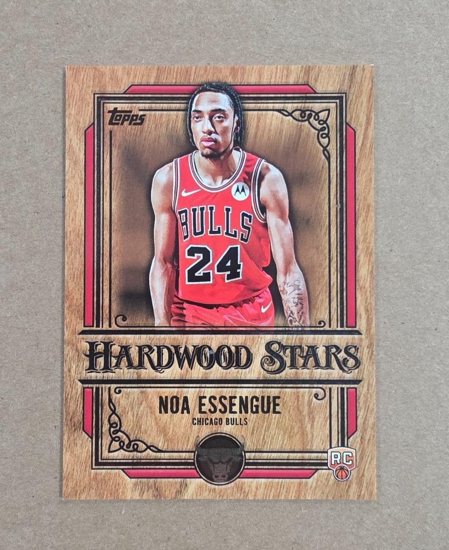 2025-26 Topps Basketball Flagship Noa Essengue Hardwood Stars SP Card #HS-18