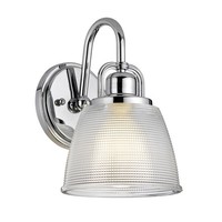 Wandlampe Badezimmer Glas Metall In Chrom Klar Inkl. G9 Led IP44 Wandleuchte Bad