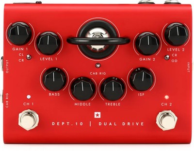 Blackstar Dept. 10 Dual Drive 2-channel Tube Overdrive Pedal