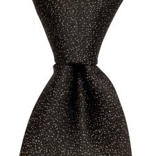 ALFANI Men's Necktie Skinny 58 1/4" Designer Geometric Black/White NWT 55.00