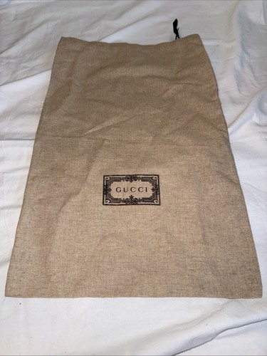 Auténtica bolsa antipolvo Gucci tamaño mediano 11” x 17” pulgadas - Nueva colección - Imagen 3 de 4