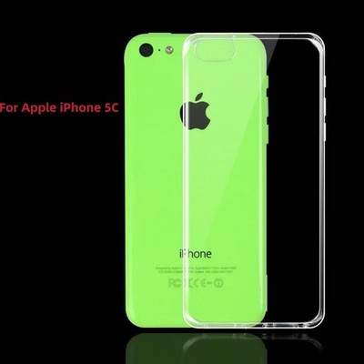 For IPhone 5C  0.5mm Thin Transparent Back Cover Phone case Clear Shockproof