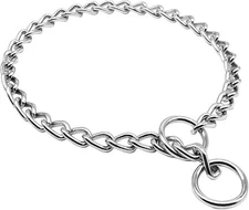 Stainless Steel P Choke Chain Dog Training Collar for Small Medium Large Dogs 50
