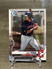2021 Bowman - Chrome Prospects Jose Tena #BCP-128 (RC)