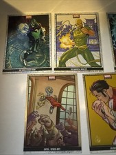 Marvel Anthology Panini Base Set Parallel Cards