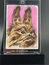 2025 Topps Star Wars Galaxy LOTH-CAT Sketch Card by Court