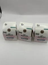 Silken Mist Sheer Tights Q-Plus Nude 3-Pack XL New