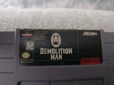Demolition Man (Super Nintendo SNES Authentic Game) Cleaned Tested Working