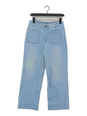 Bagatelle Damen Jeans W 28 in blau Baumwolle mit Elasthan gerade