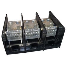 Mersen Mpdb69113 Power Distribution Block,  Open,  3 Pole,  760 A Copper,  1,