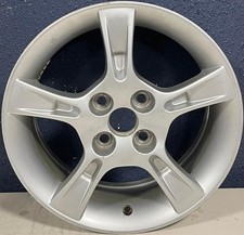 MAZDA PROTEGE 02-03 15x6 5 SPOKE SILVER 64851