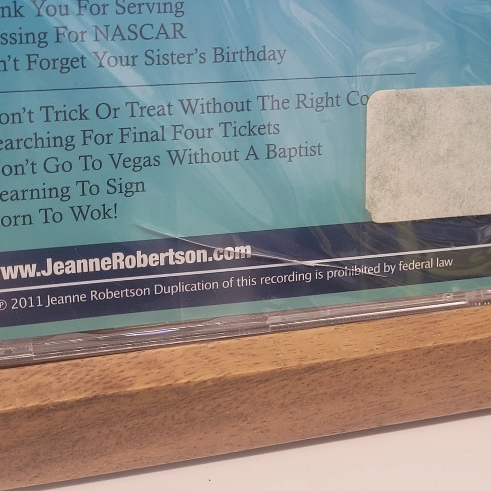 New Sealed Jeanne Robertson Looking For Humor 2 CD Set Comedy Cracked Case - Image 3 of 3