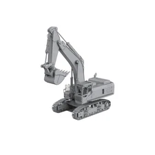 MRY-SFW LYT169A 1:87 Military Crawler  Excavator Construction Vehicle Digger