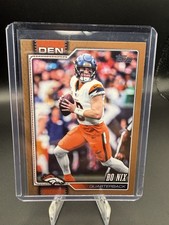 2026 Topps Flagship Football Bo Nix Gold #/2026 - Denver Broncos