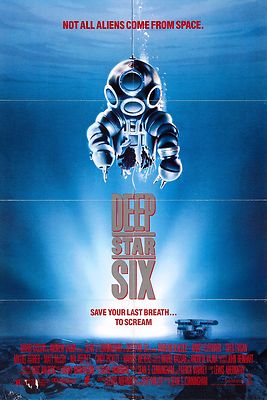 Deep Star Six Movie POSTER (1989) Thriller / Horror