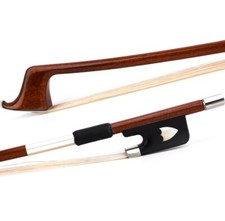 Best Master Pernambuco Skin Carbon Cello Bow 4/4 Ebony Shield Frog Nickle Parts