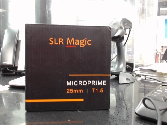 SLR Magic MicroPrime Cine 25mm T1.5 Large Aperture Lens for SLR Magic MicroPrime Cine 25mm T1.5 Large Aperture Lens for