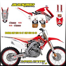 BLACKBIRD KIT ADESIVI GRAFICHE TEAM HONDA MUSCLE MILK TJ HONDA CRF 250 - CRF 450