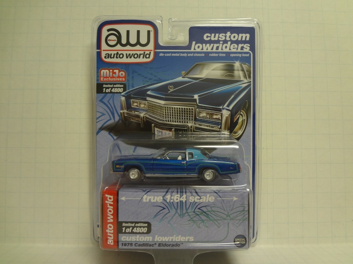 Auto World 1975 Cadillac Eldorado Custom Lowriders MiJO Exclusive